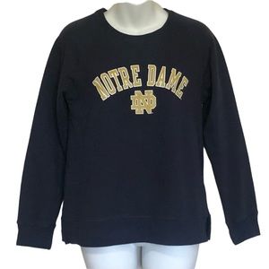 Gear for Sports NOTREDAME Relaxed Fit Women’s Collegiate Sweatshirt Sz S